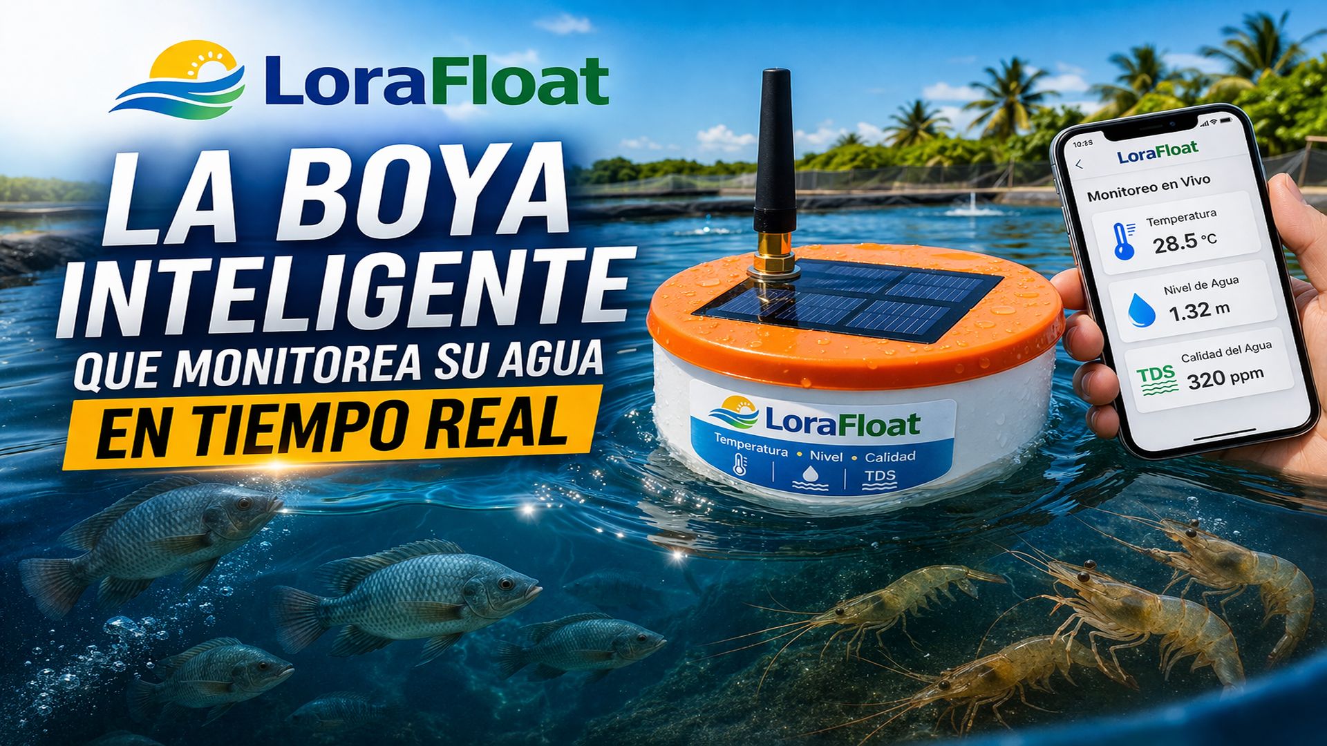 Kit AquaFloat with LoRa controller